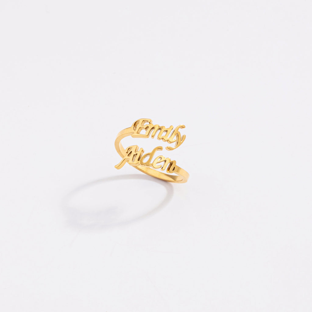 Customized Name Ring - Regal Collective