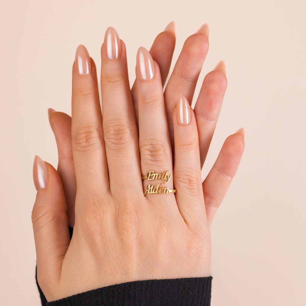 Customized Name Ring - Regal Collective