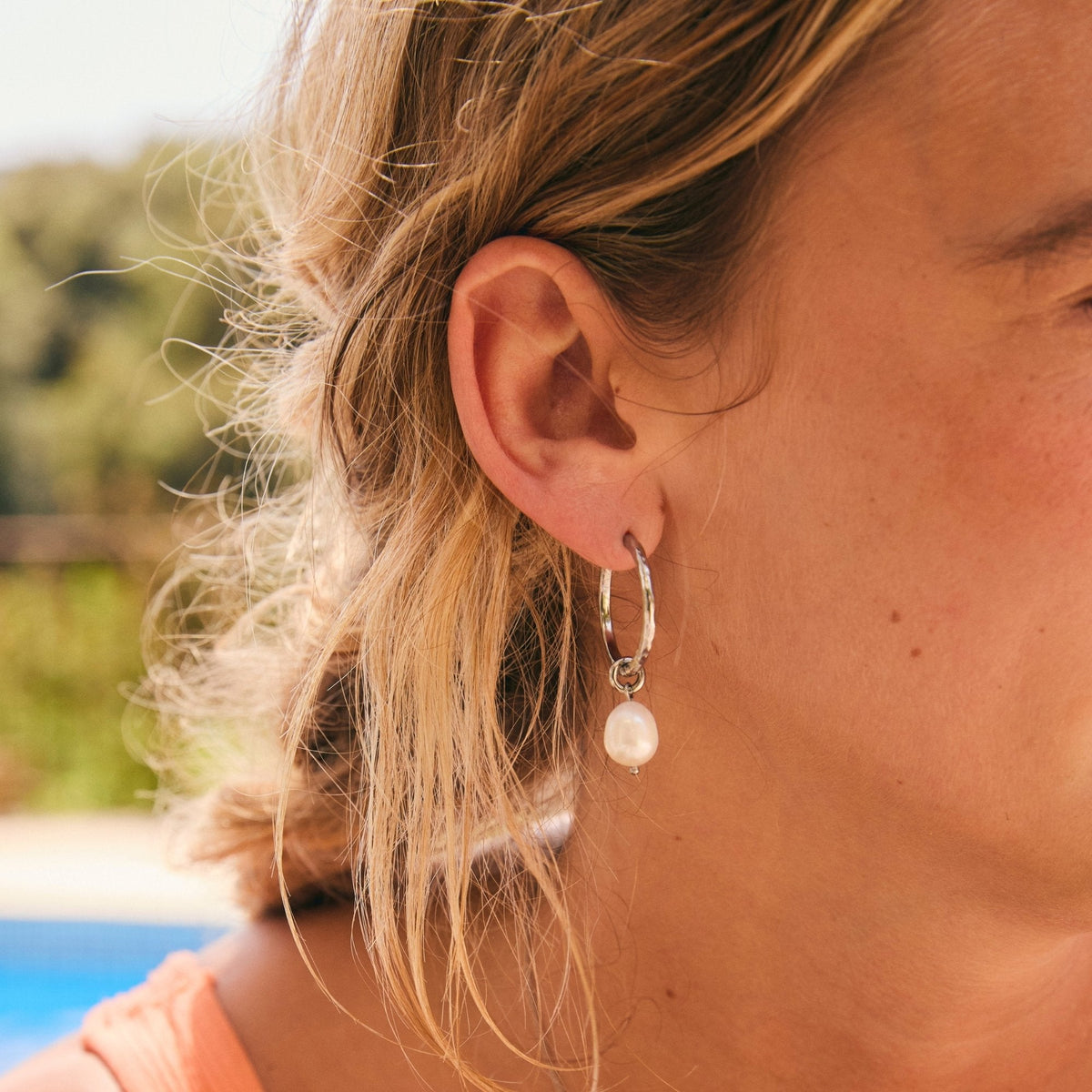 Mabel | Women Pearl Drop Earring Charms
