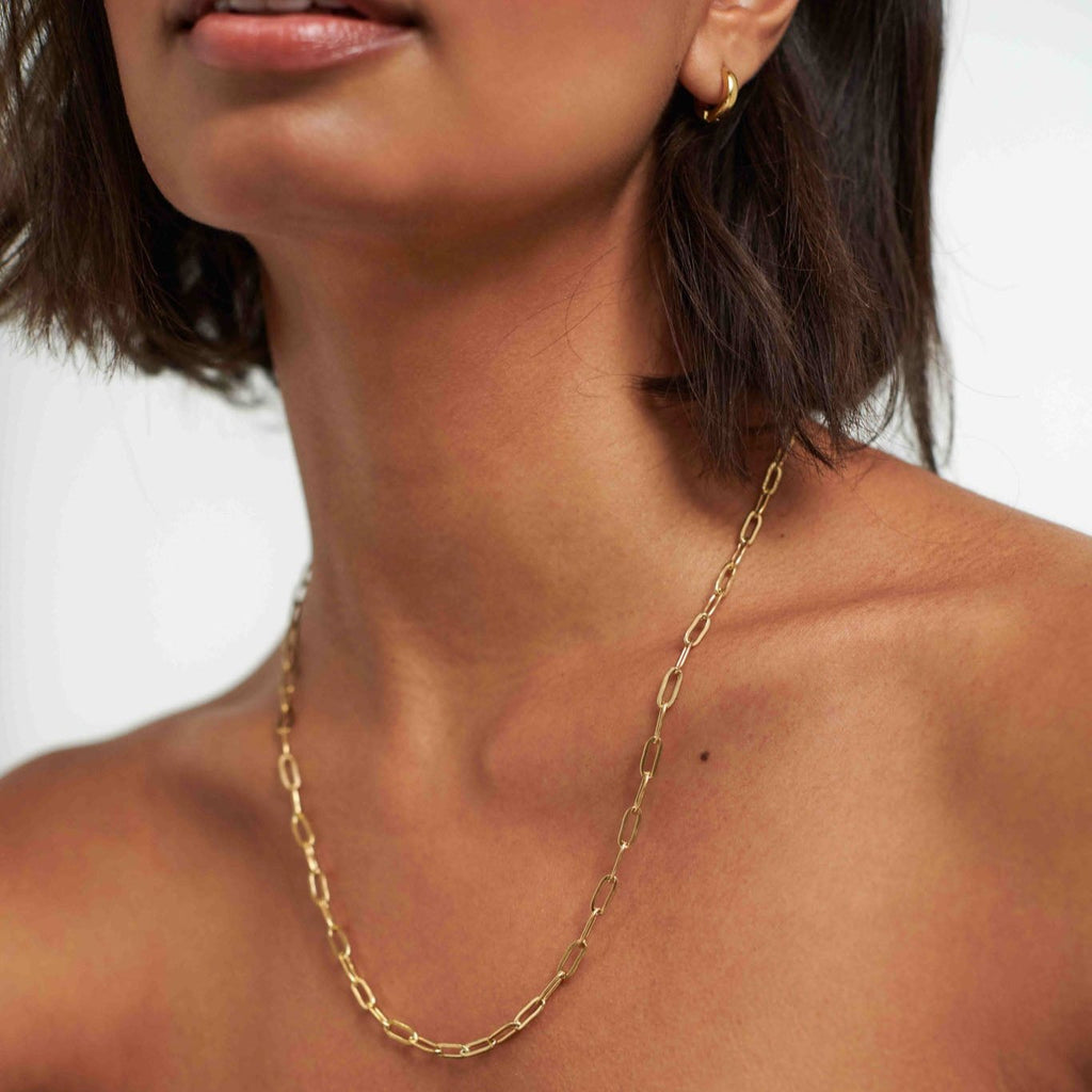 Extended Paperclip Necklace