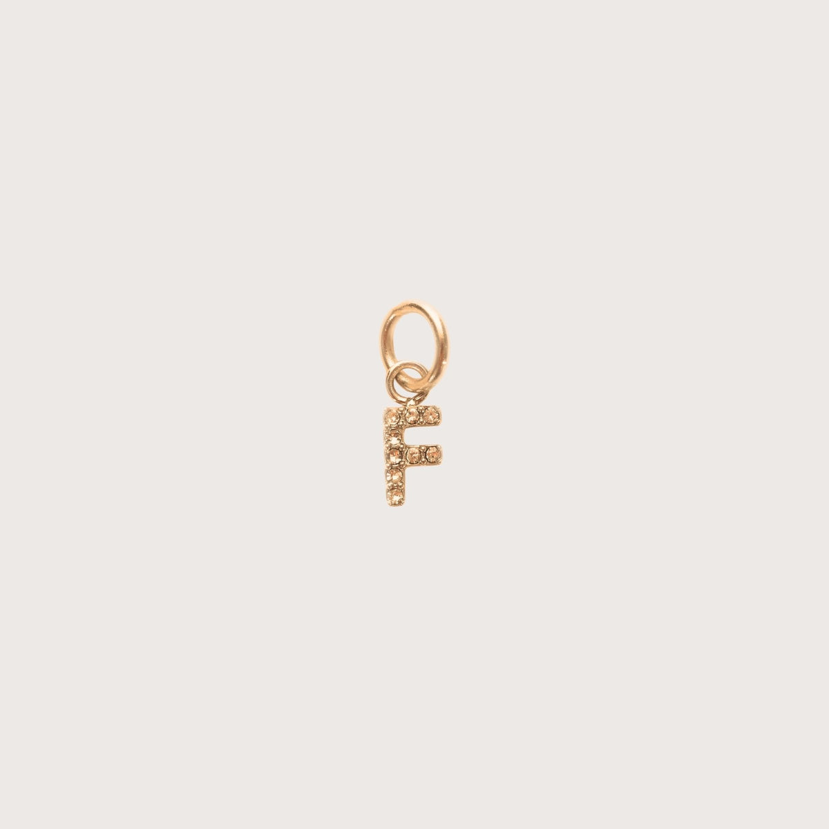 Maude | Women Crystal Initial Letter Necklace Charm