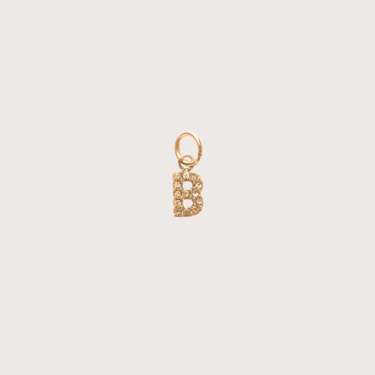 Maude | Women Crystal Initial Letter Necklace Charm