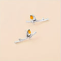 Bird Cartoon Earrings
