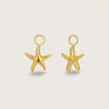 Sylvie | Women Textured Starfish Earring Charms