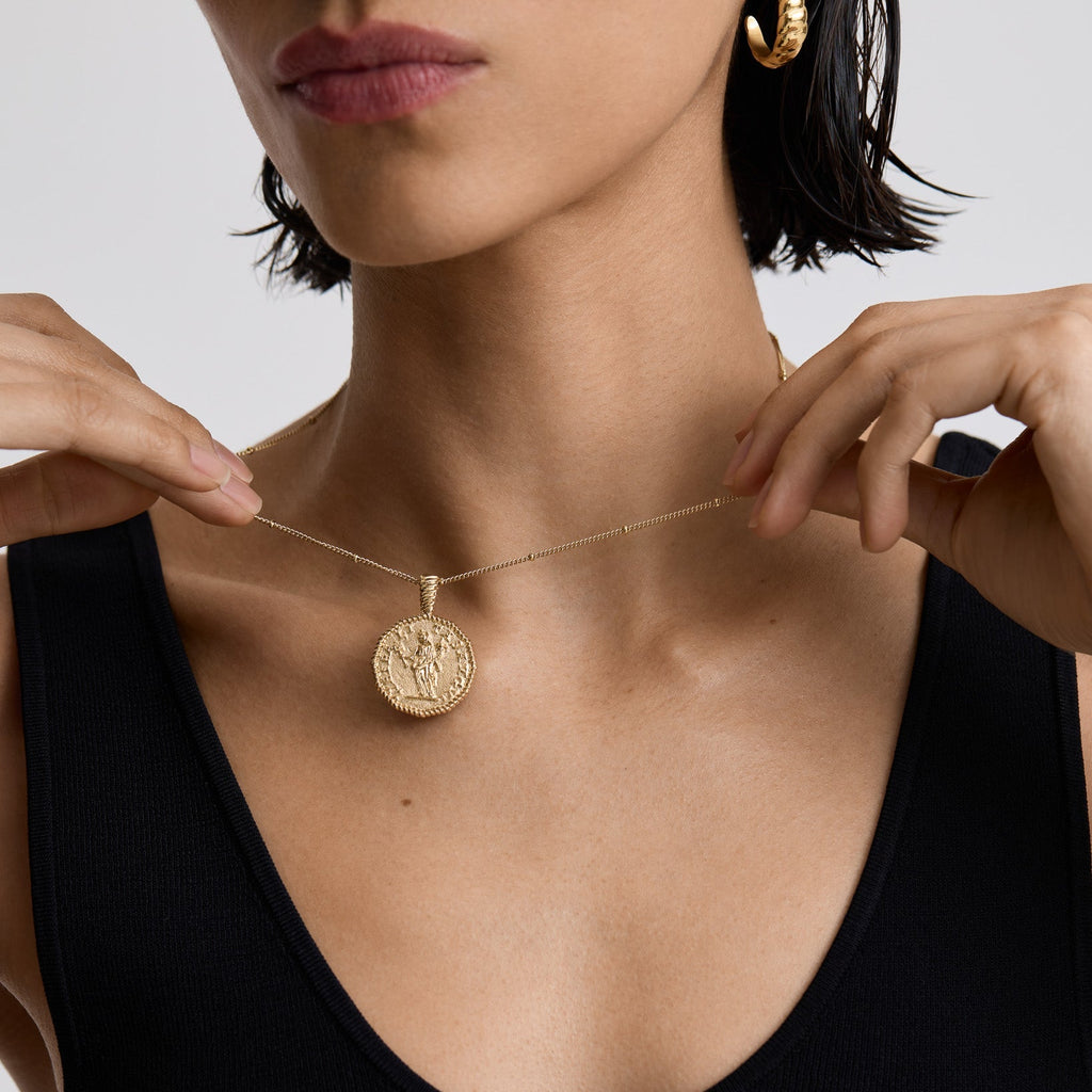 Athena Coin Necklace