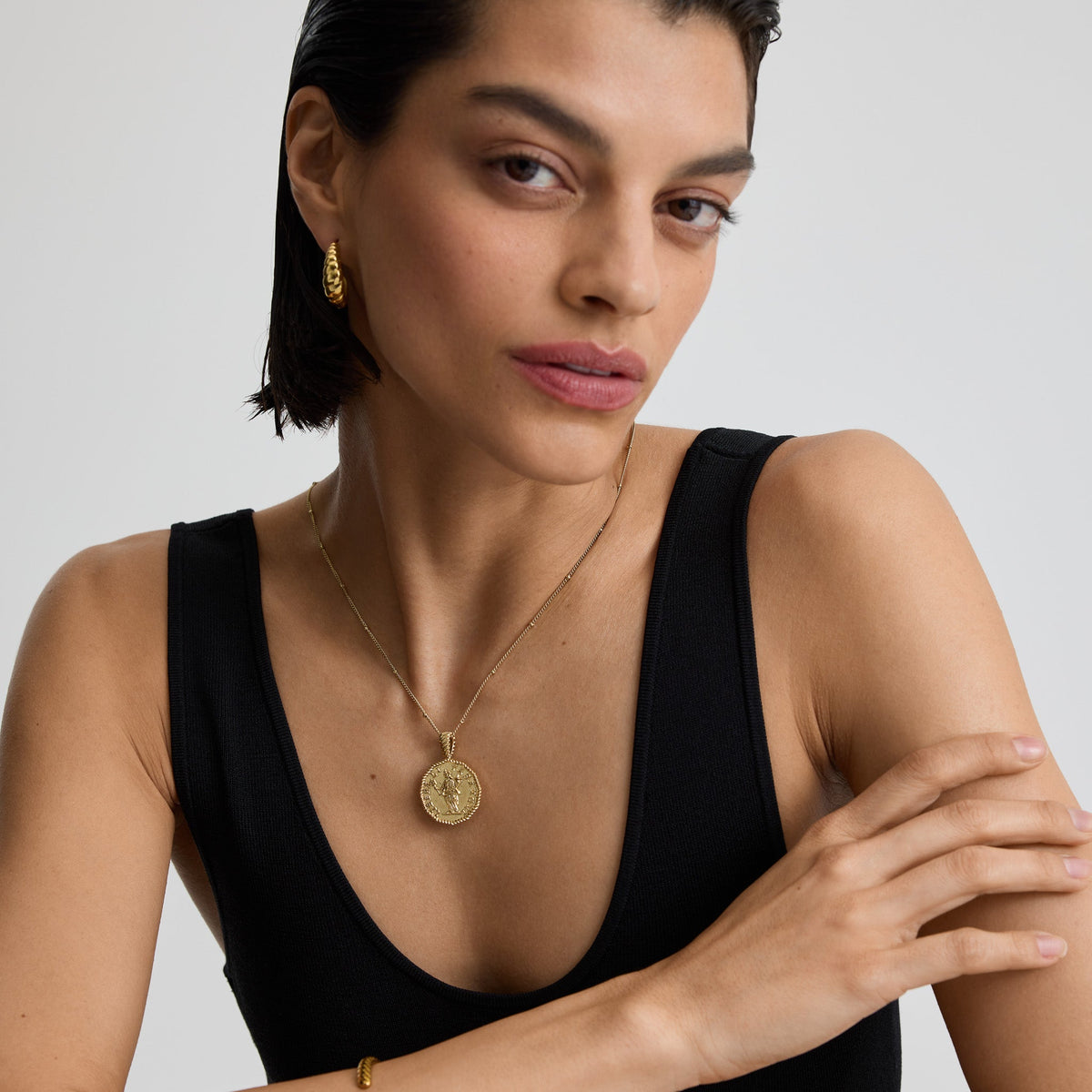 Athena Coin Necklace
