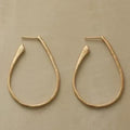 Chic Vintage Gold Hoops