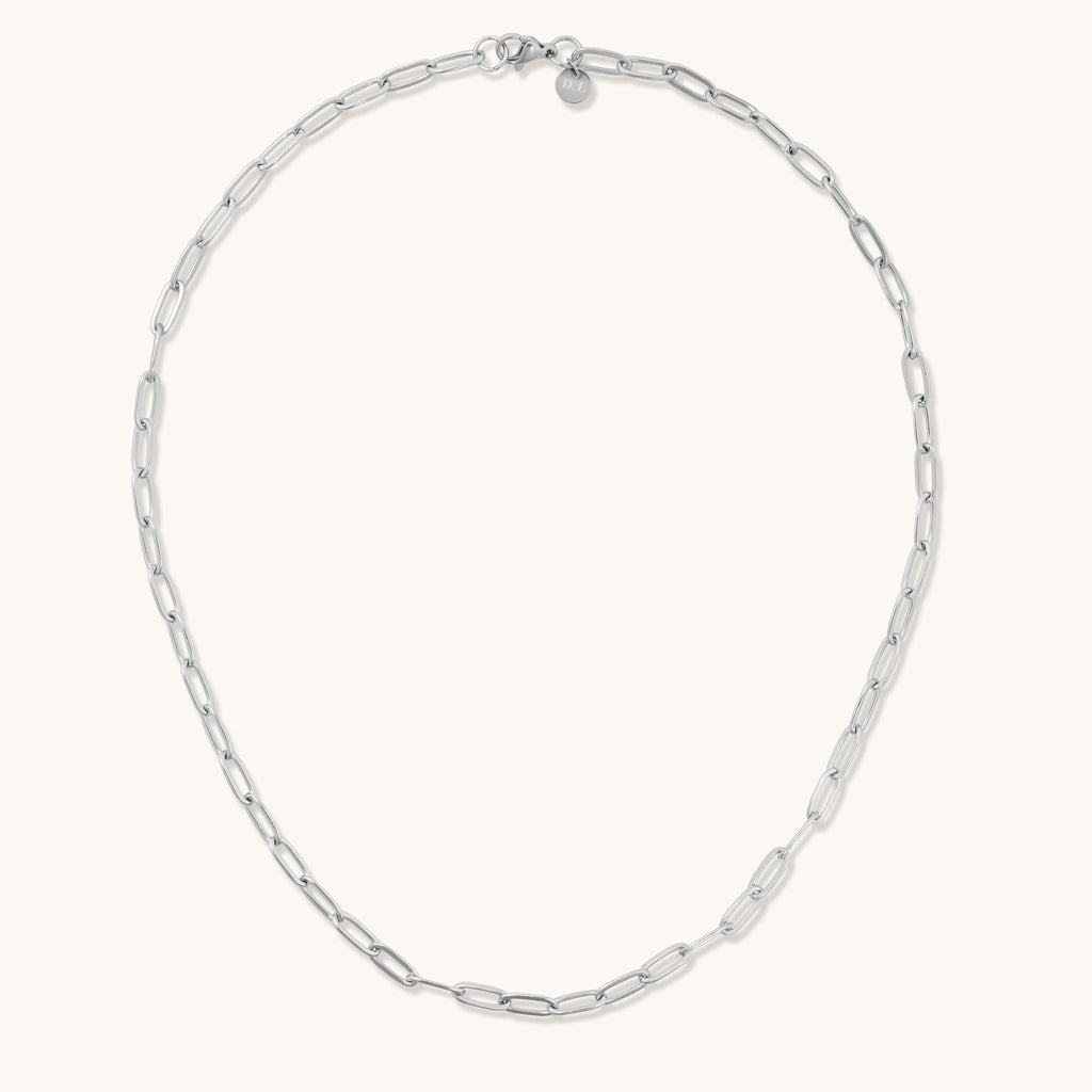 Extended Paperclip Necklace