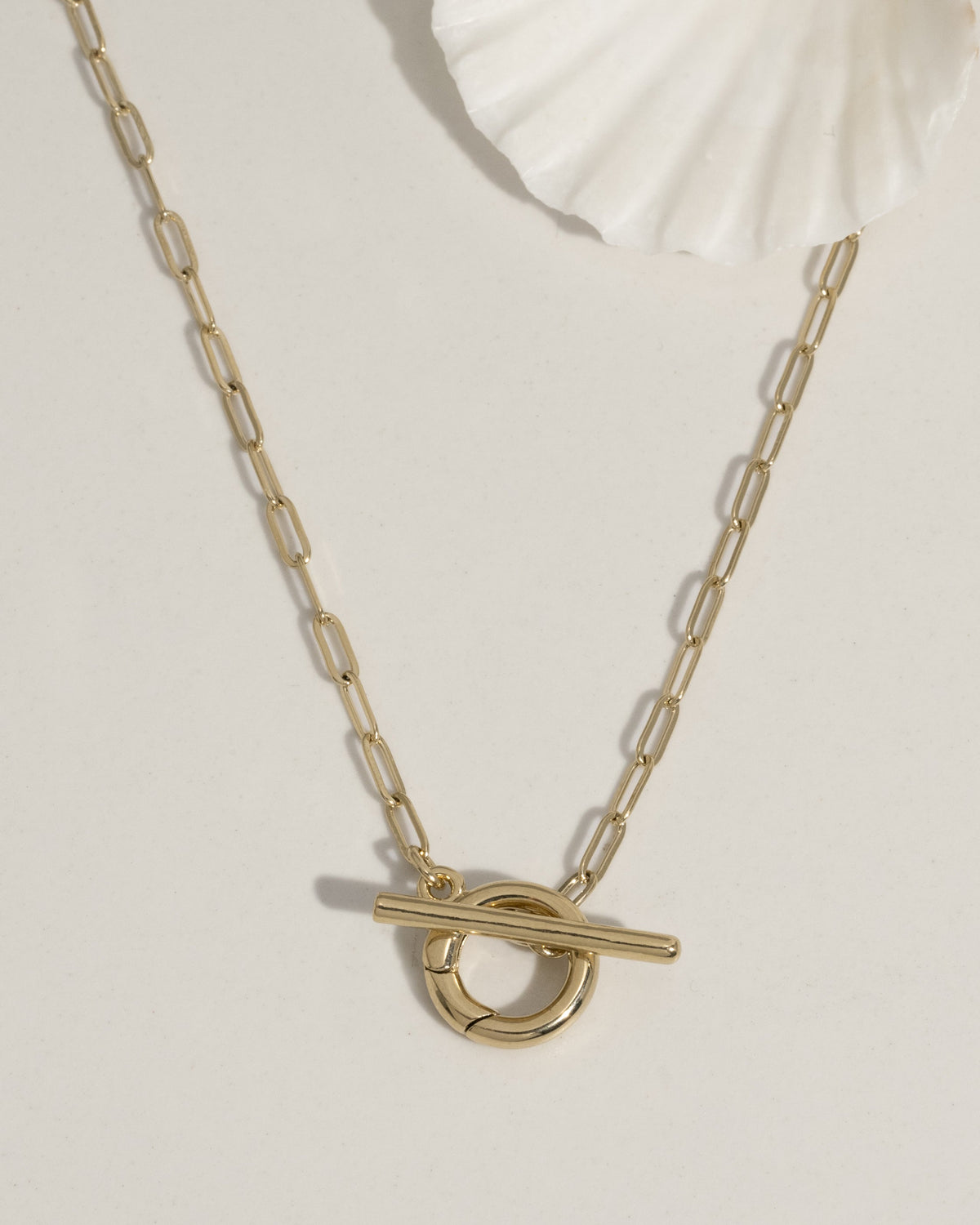 Birthstone Toggle Necklace