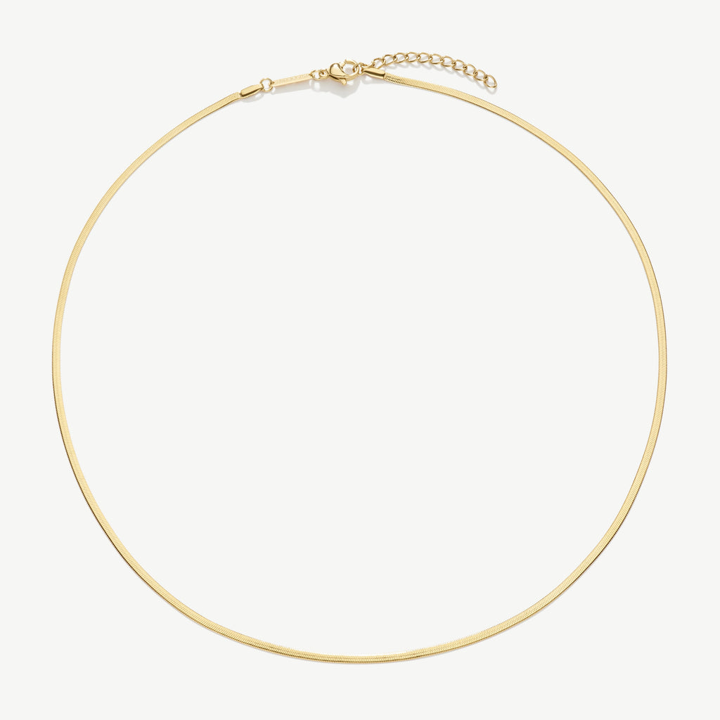 Fine gold essentials chain necklace
