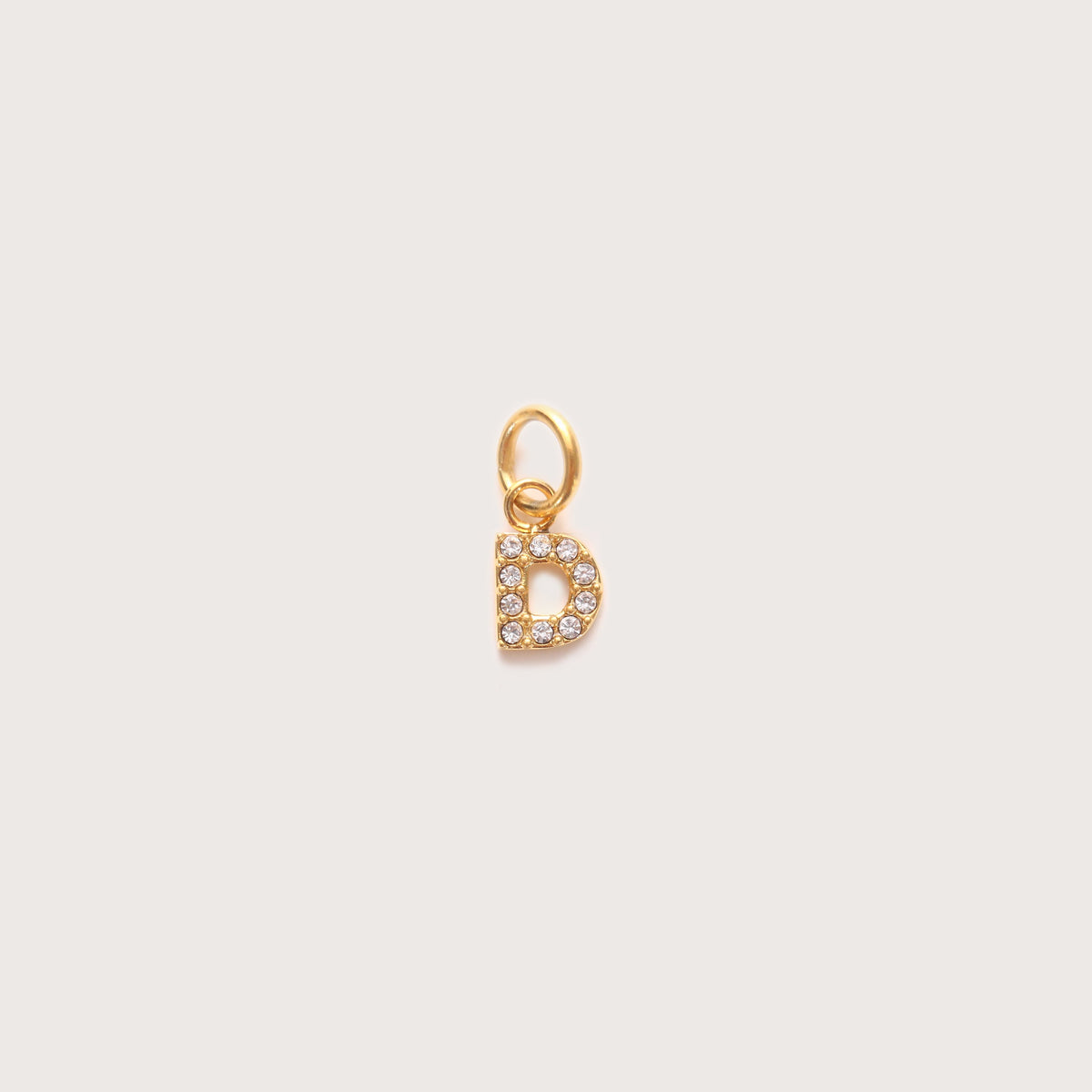 Maude | Women Crystal Initial Letter Necklace Charm