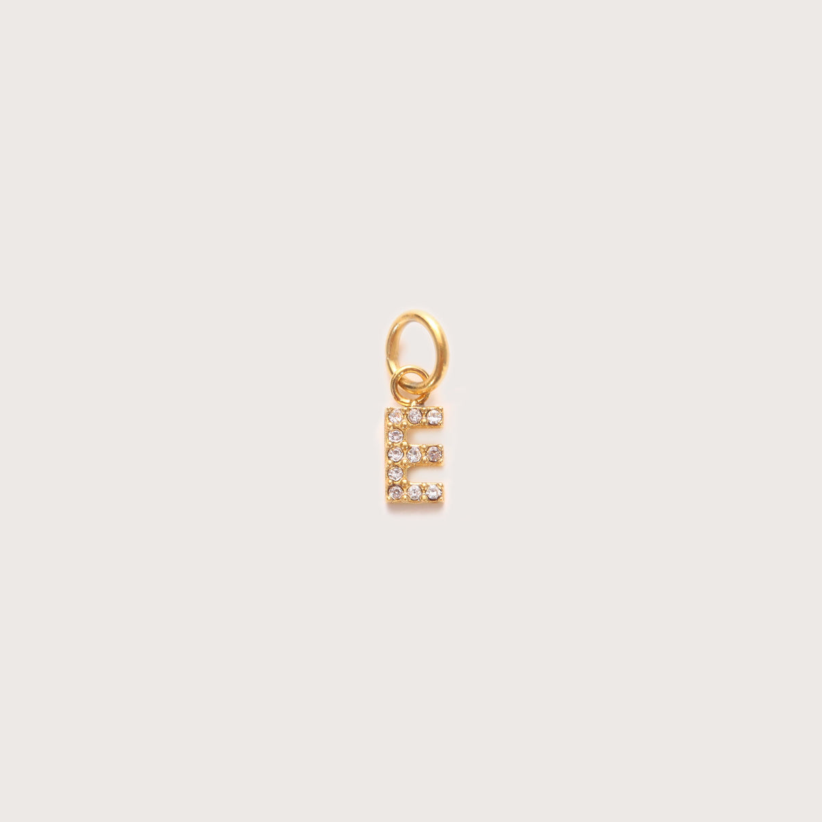 Maude | Women Crystal Initial Letter Necklace Charm