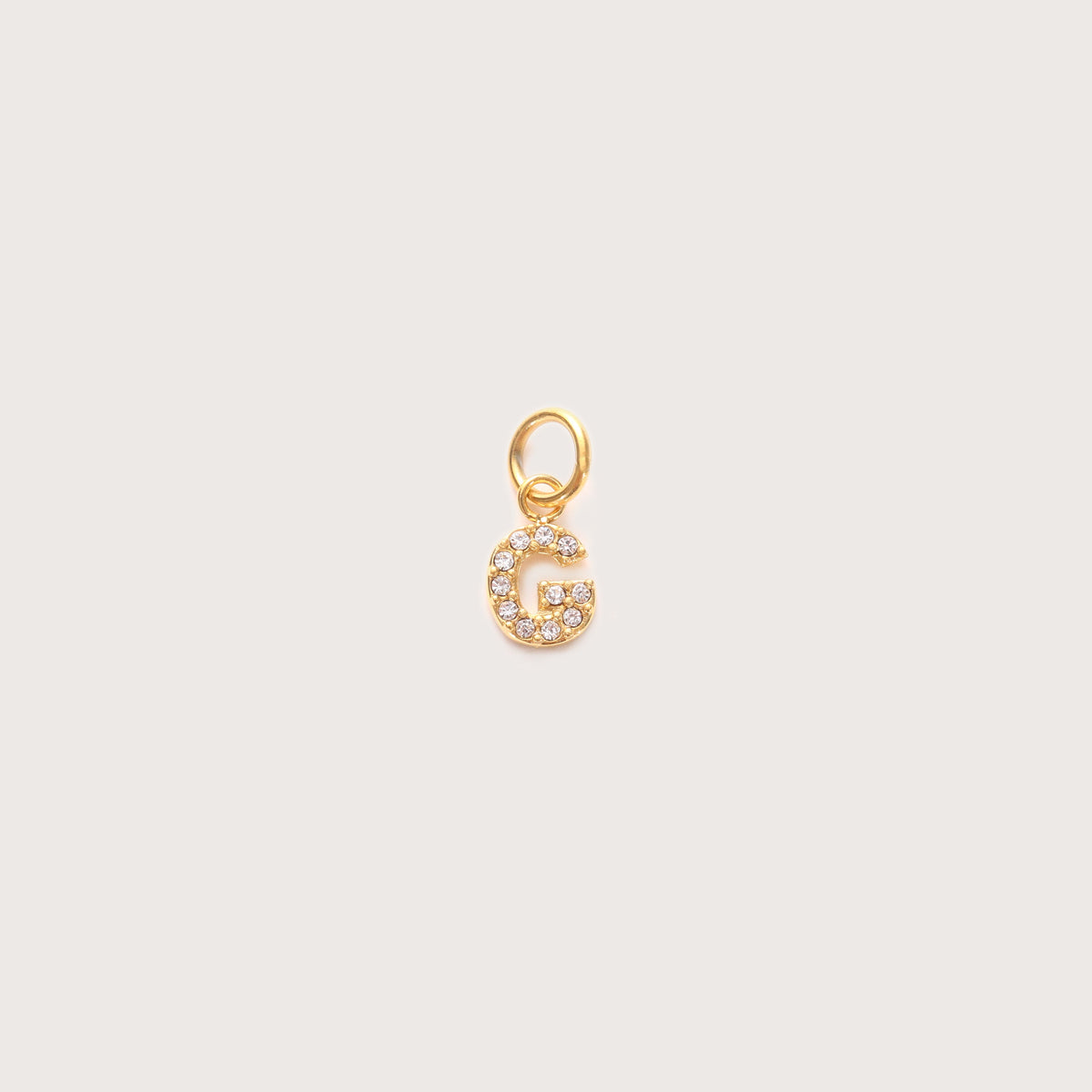 Maude | Women Crystal Initial Letter Necklace Charm