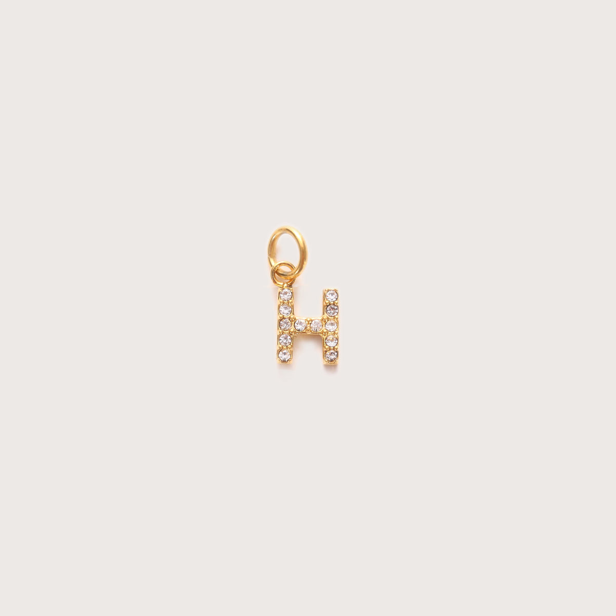 Maude | Women Crystal Initial Letter Necklace Charm