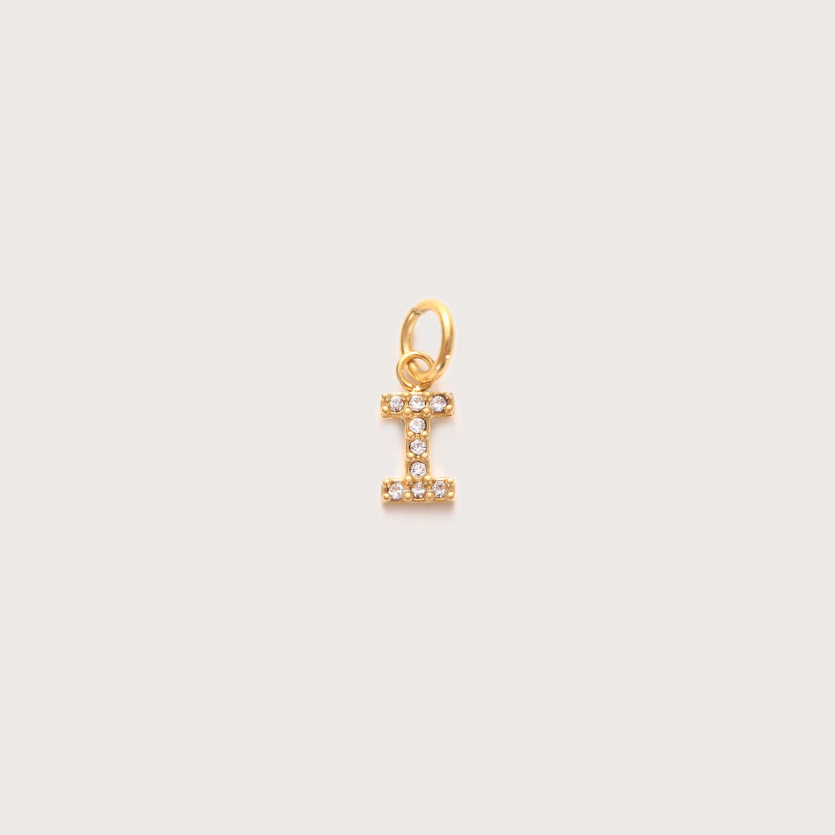 Maude | Women Crystal Initial Letter Necklace Charm