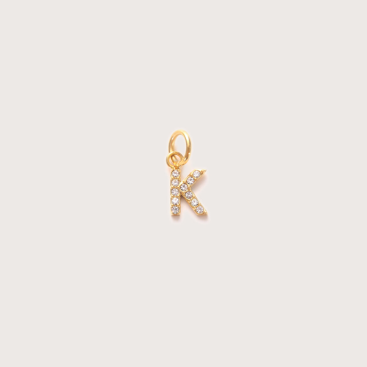 Maude | Women Crystal Initial Letter Necklace Charm