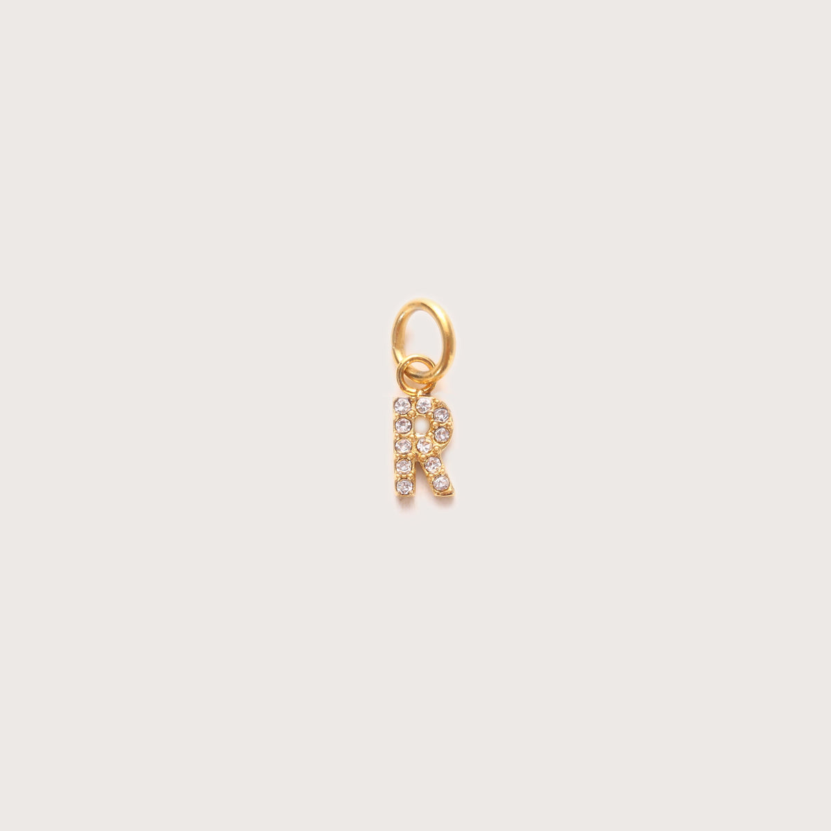 Maude | Women Crystal Initial Letter Necklace Charm