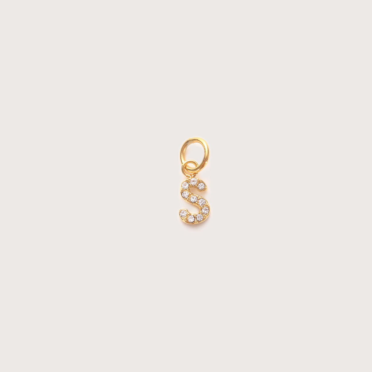 Maude | Women Crystal Initial Letter Necklace Charm