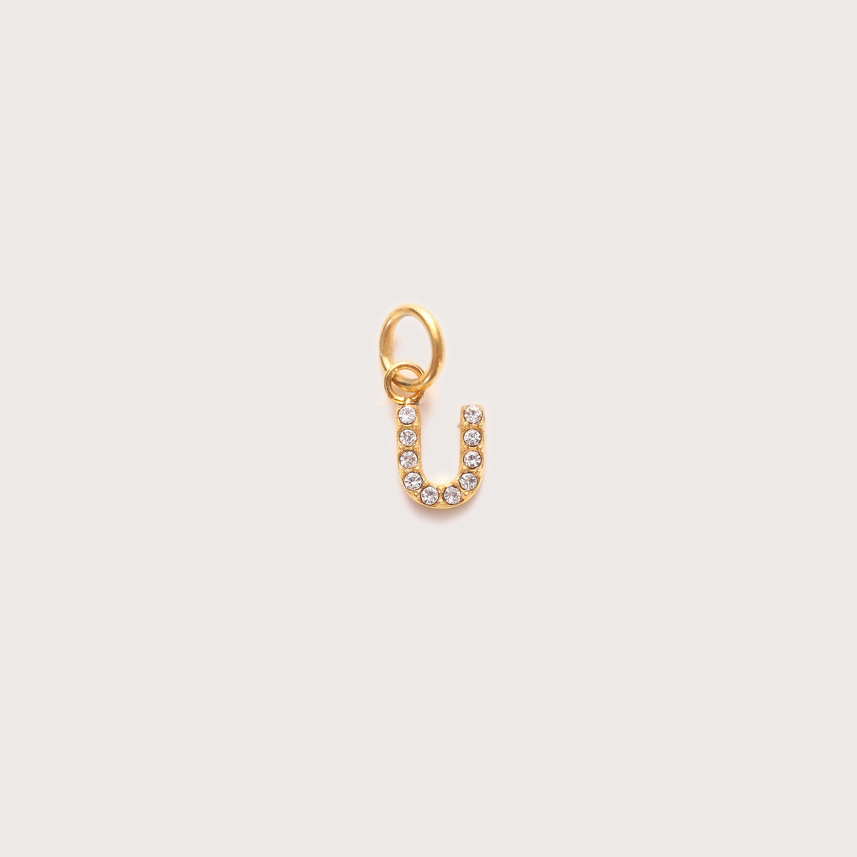 Maude | Women Crystal Initial Letter Necklace Charm