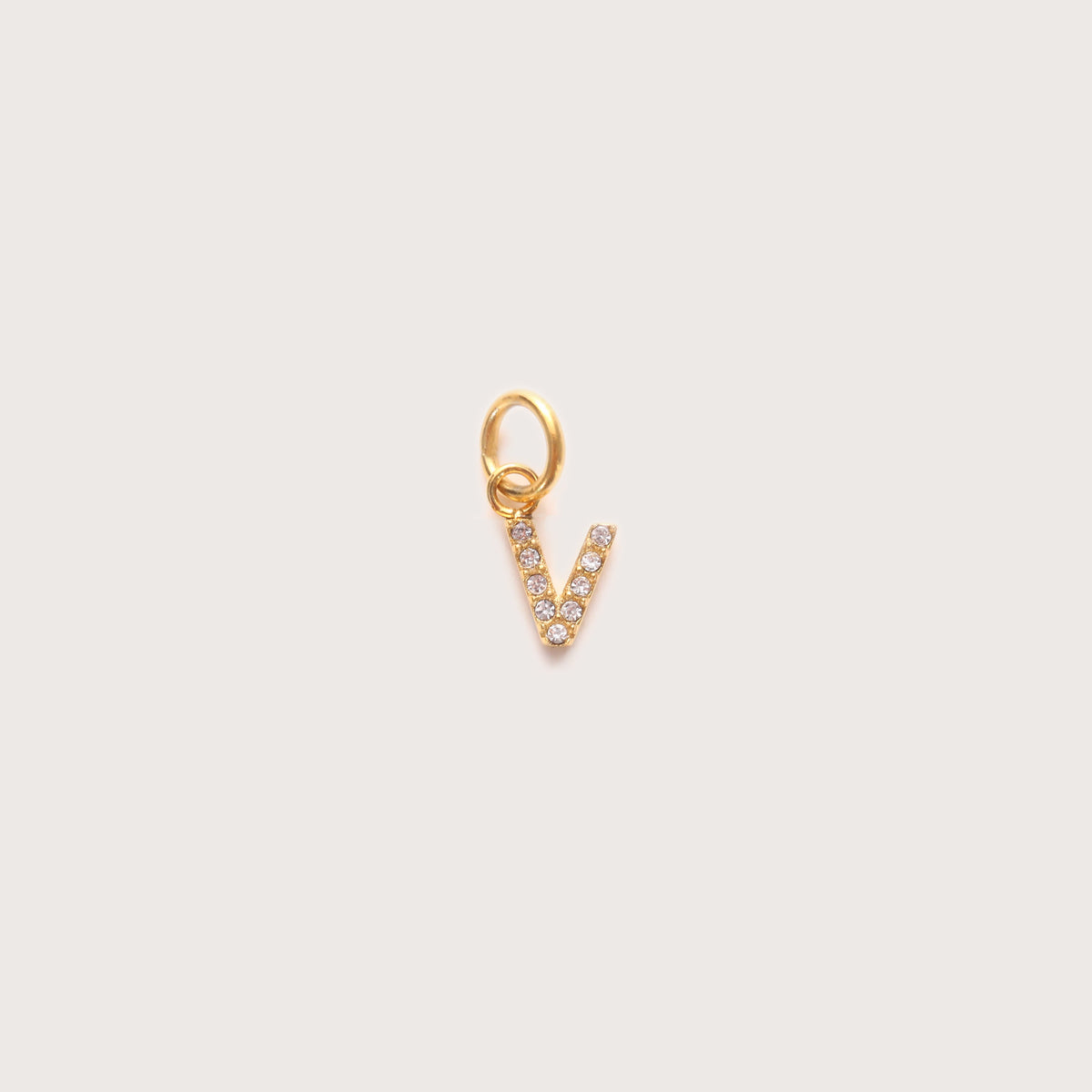 Maude | Women Crystal Initial Letter Necklace Charm