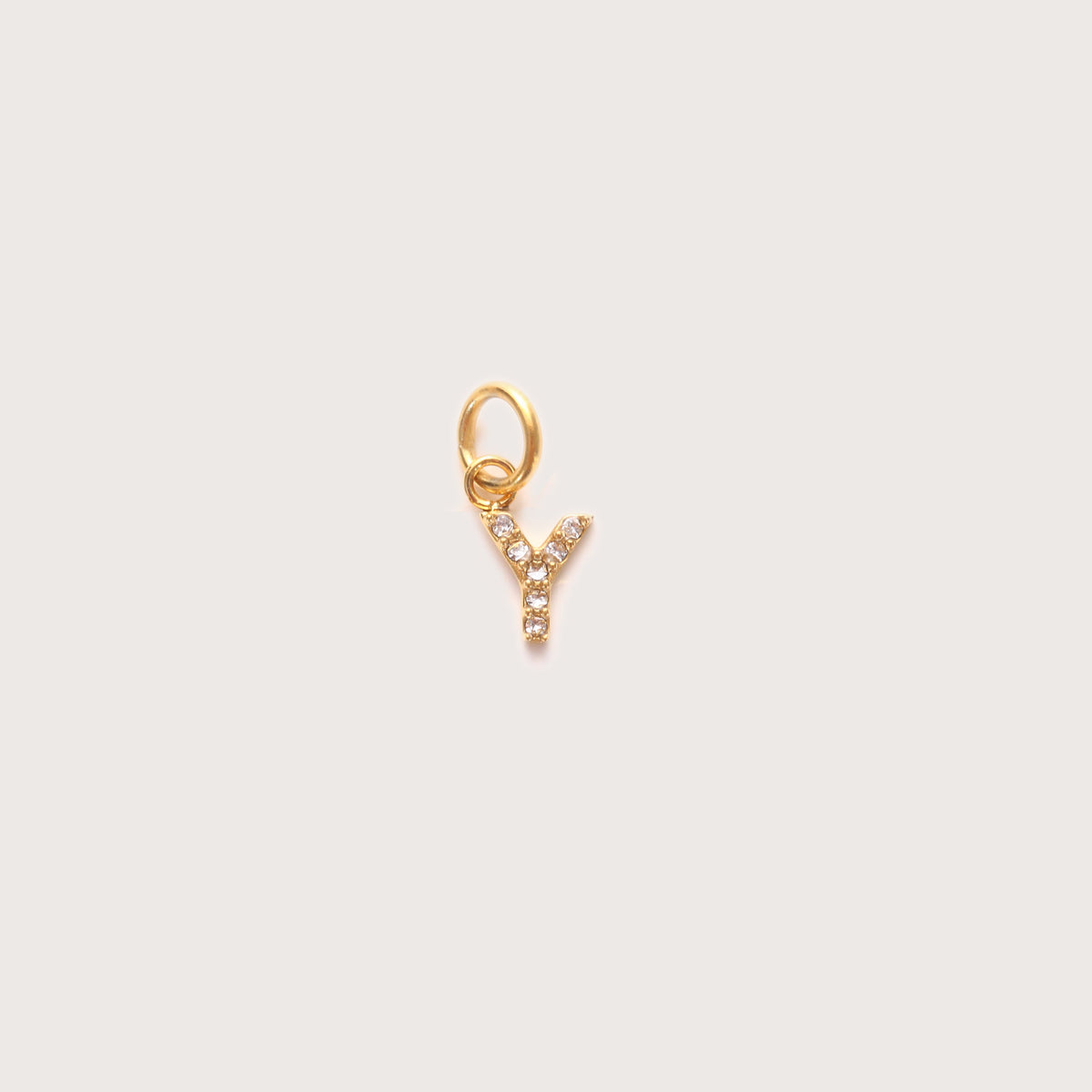 Maude | Women Crystal Initial Letter Necklace Charm