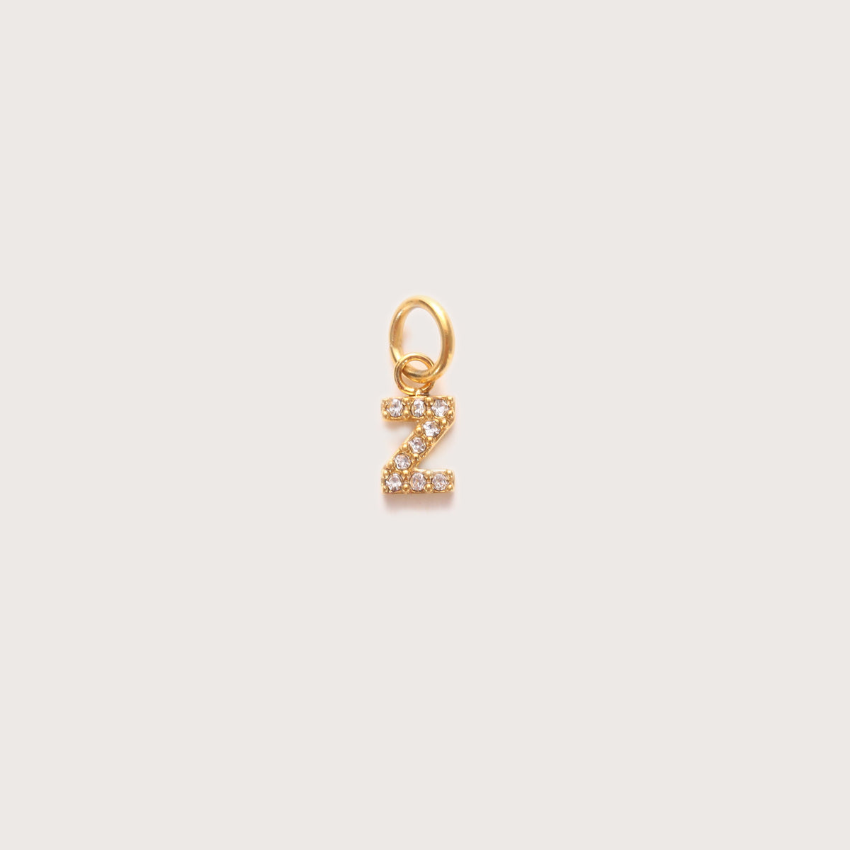 Maude | Women Crystal Initial Letter Necklace Charm