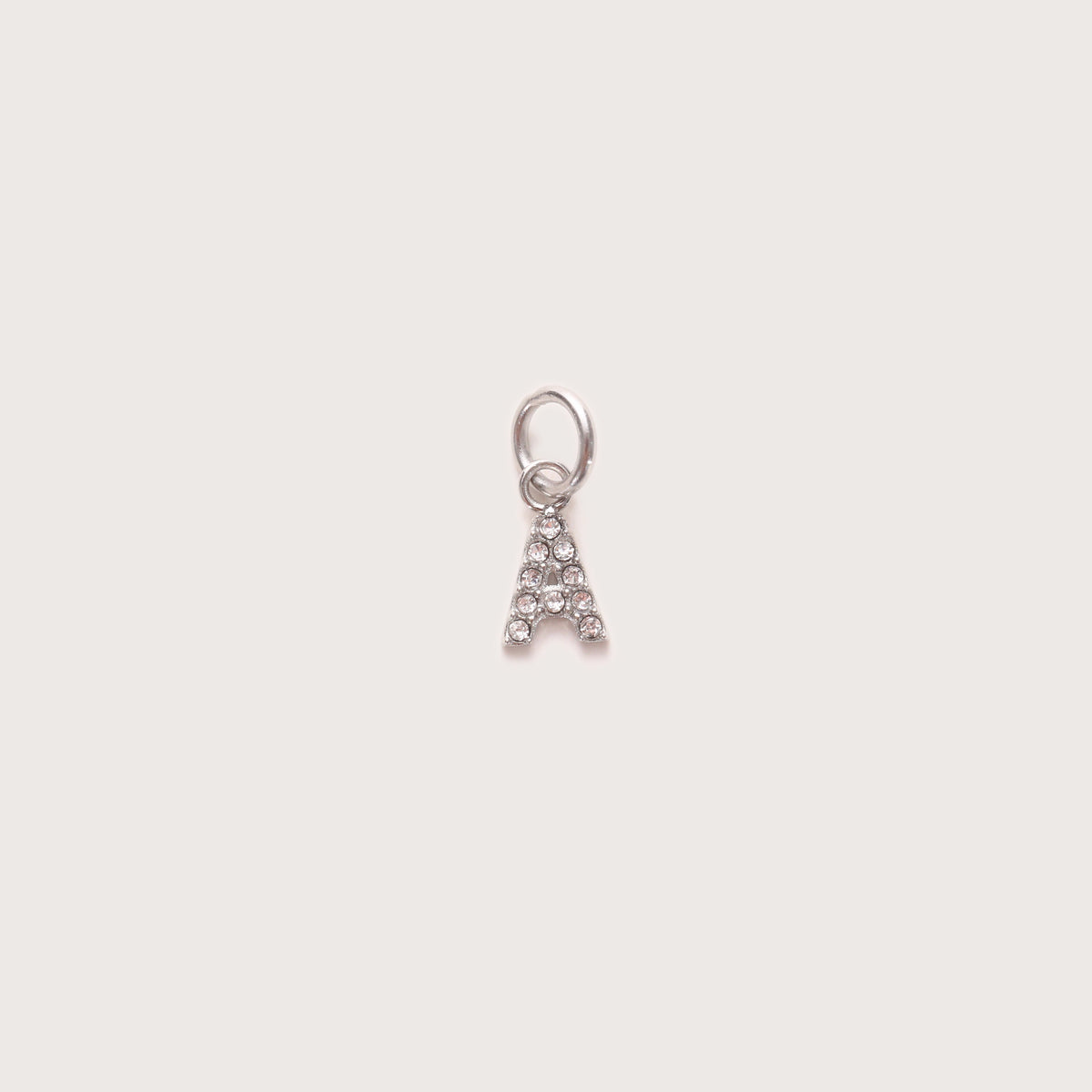 Maude | Women Crystal Initial Letter Necklace Charm