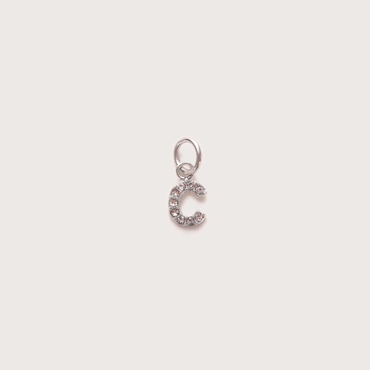 Maude | Women Crystal Initial Letter Necklace Charm