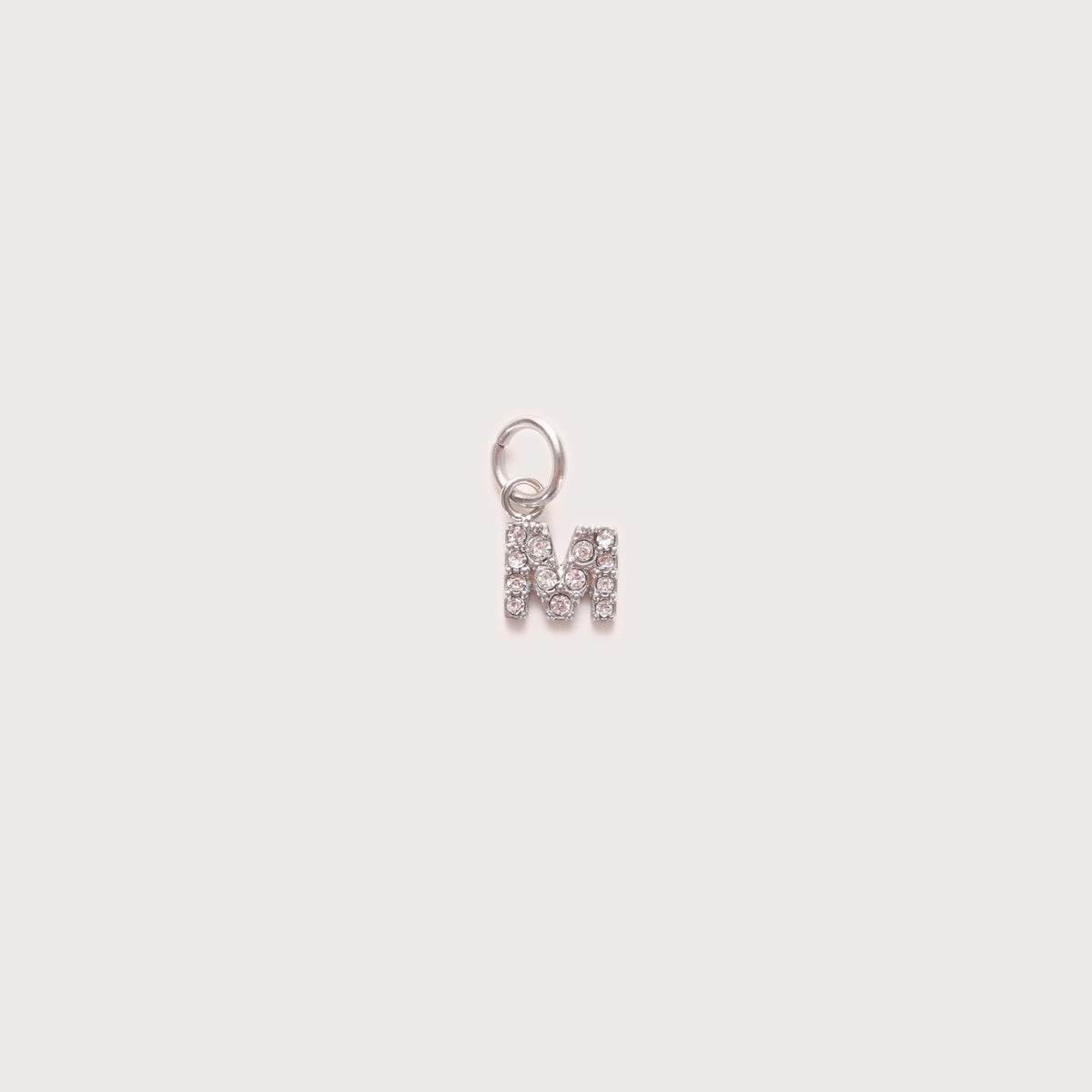 Maude | Women Crystal Initial Letter Necklace Charm