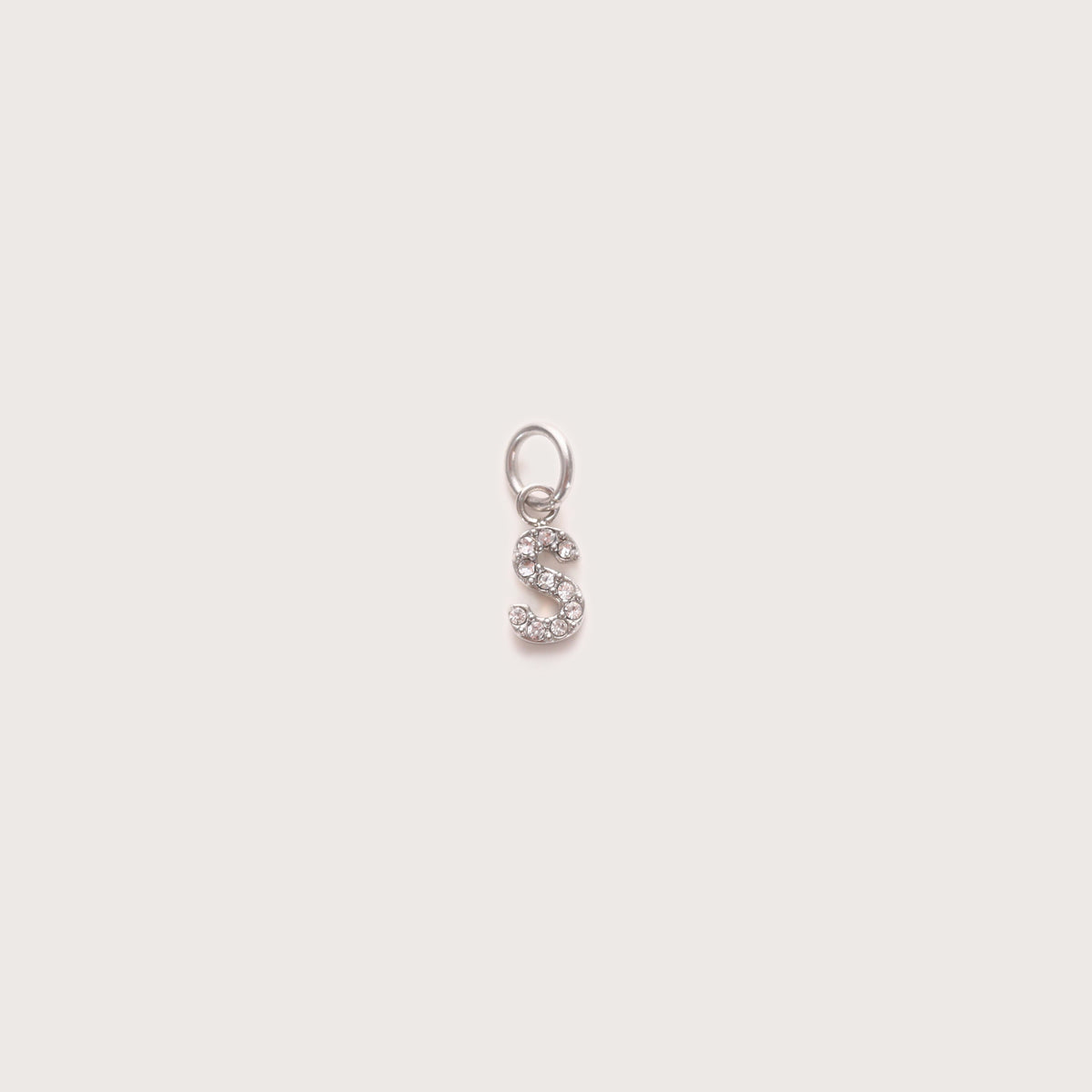 Maude | Women Crystal Initial Letter Necklace Charm