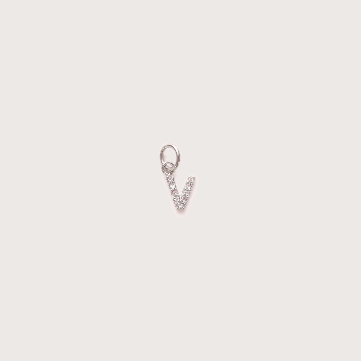 Maude | Women Crystal Initial Letter Necklace Charm