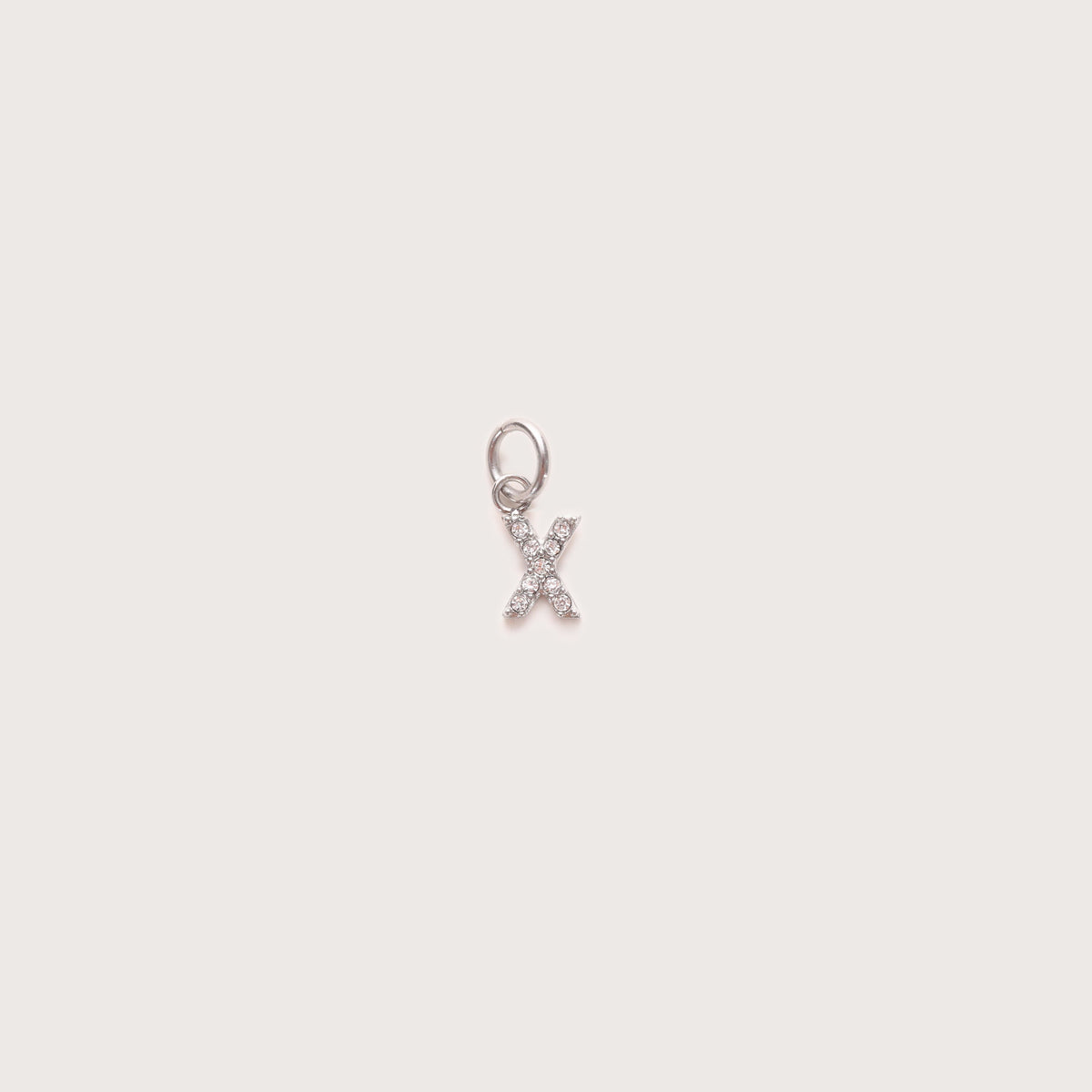 Maude | Women Crystal Initial Letter Necklace Charm