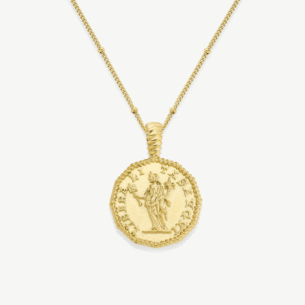 Athena Coin Necklace