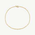 Gold Cuban chain choker necklace