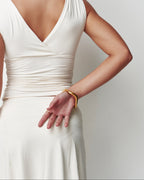 Sculptural Open Bracelet