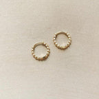 Prosecco Beaded Hoop - LLUME Jewelry