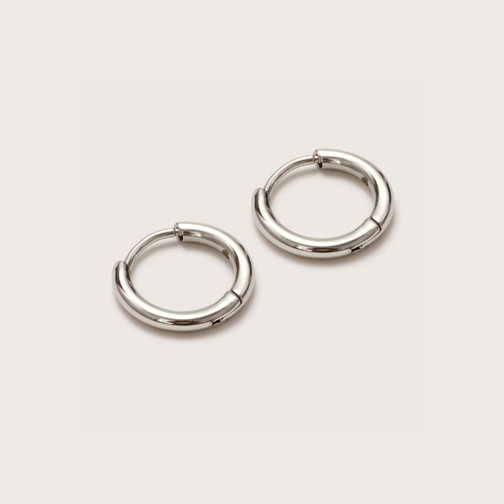Edwina | Women Classic Mini Hoop Earrings 10 mm