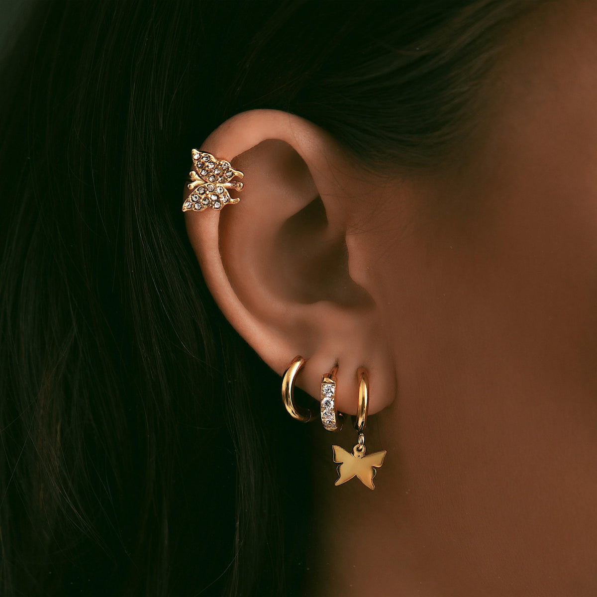 Milla Hoop Earrings