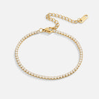Cordelia Gold Tennis Bracelet - Beautiful Earth Boutique