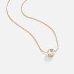 Lora Round Crystal Necklace - Joie d’Or