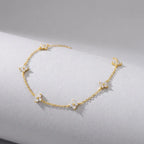 Mia Dainty Crystal Bracelet - Joie d’Or