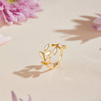 Gold Leaf Ring - Beautiful Earth Boutique