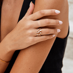 Gold Leaf Ring - Beautiful Earth Boutique