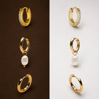 Tiny Huggie Hoops