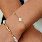Lucia Clover Bracelet - Beautiful Earth Boutique