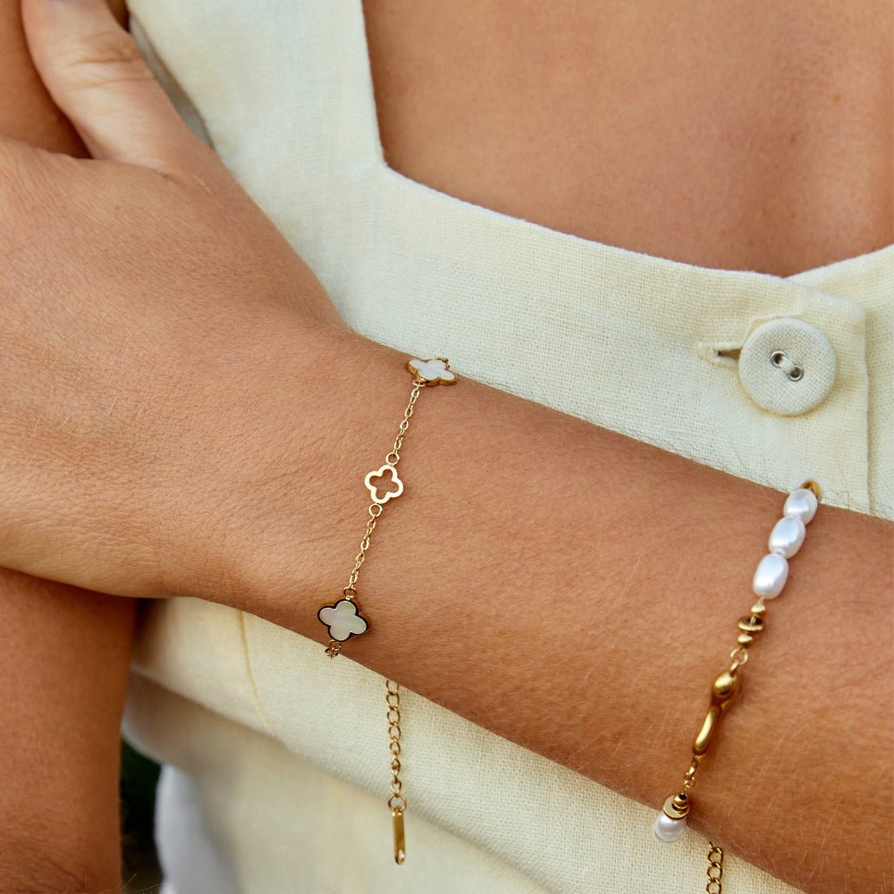 Lucia Clover Bracelet - Beautiful Earth Boutique