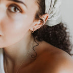 Prosecco Beaded Hoop - LLUME Jewelry