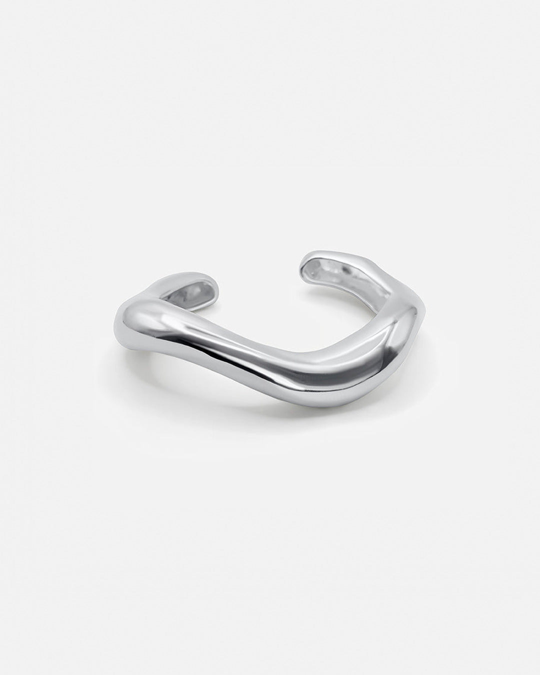 Sculptural Open Bracelet