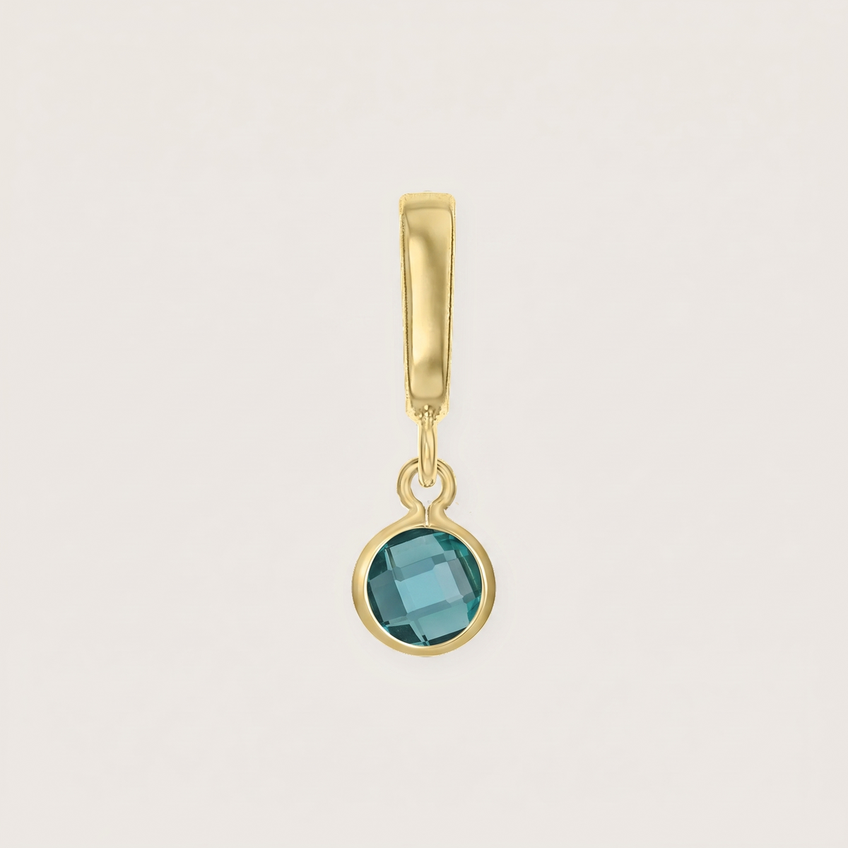May - Emerald birthstone charm