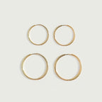 Thin Hoop Earrings